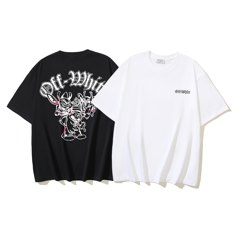 New simple of-white T-shirt