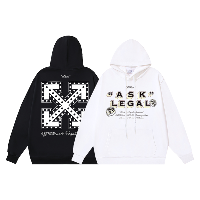 New simple OF white hoodies