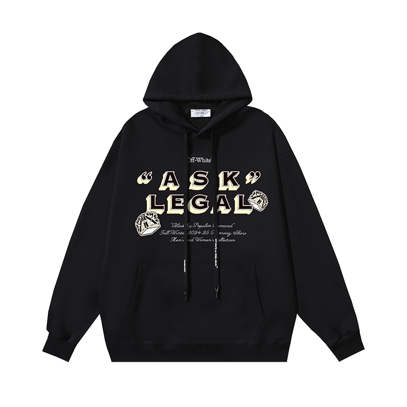 New simple OF white hoodies