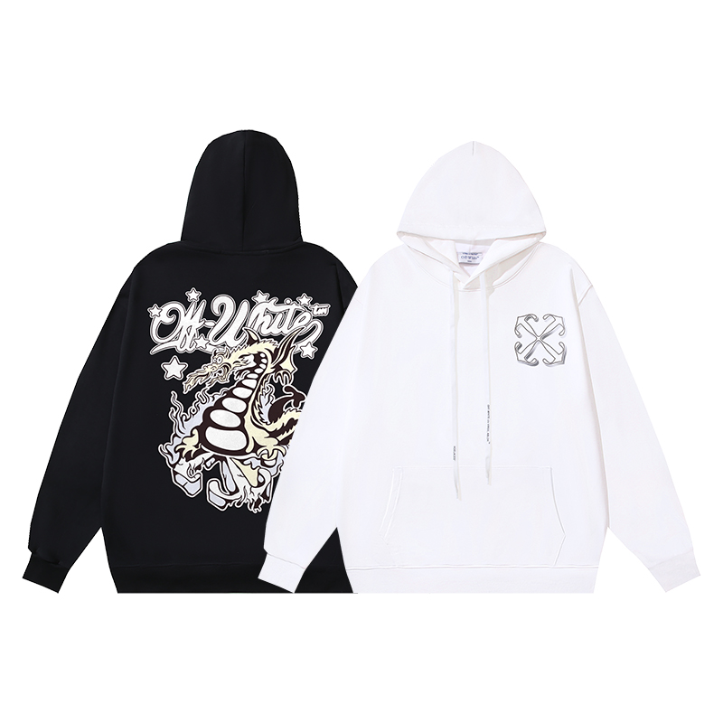 New OF white hoodies