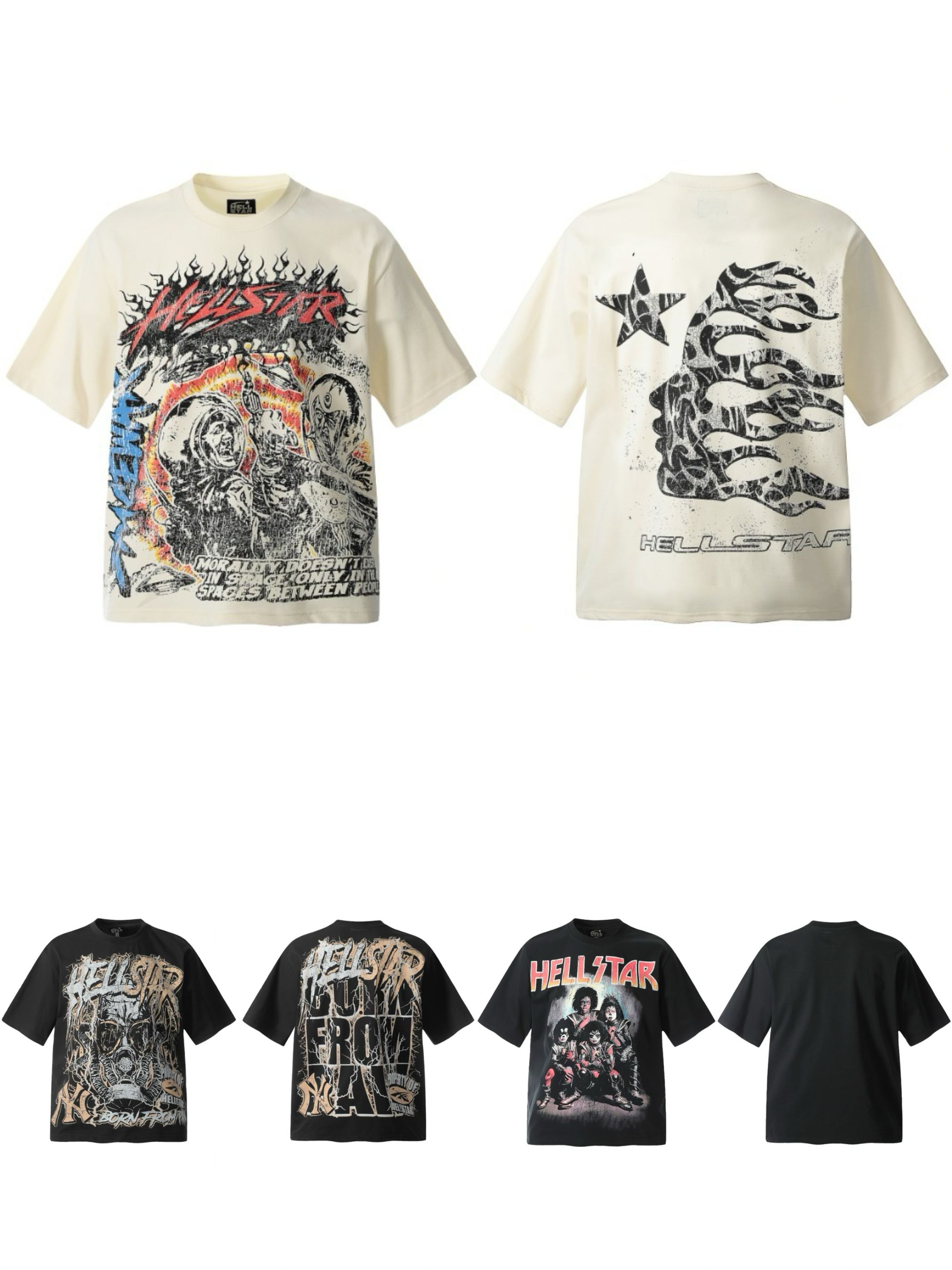 New washing colorful tshirt