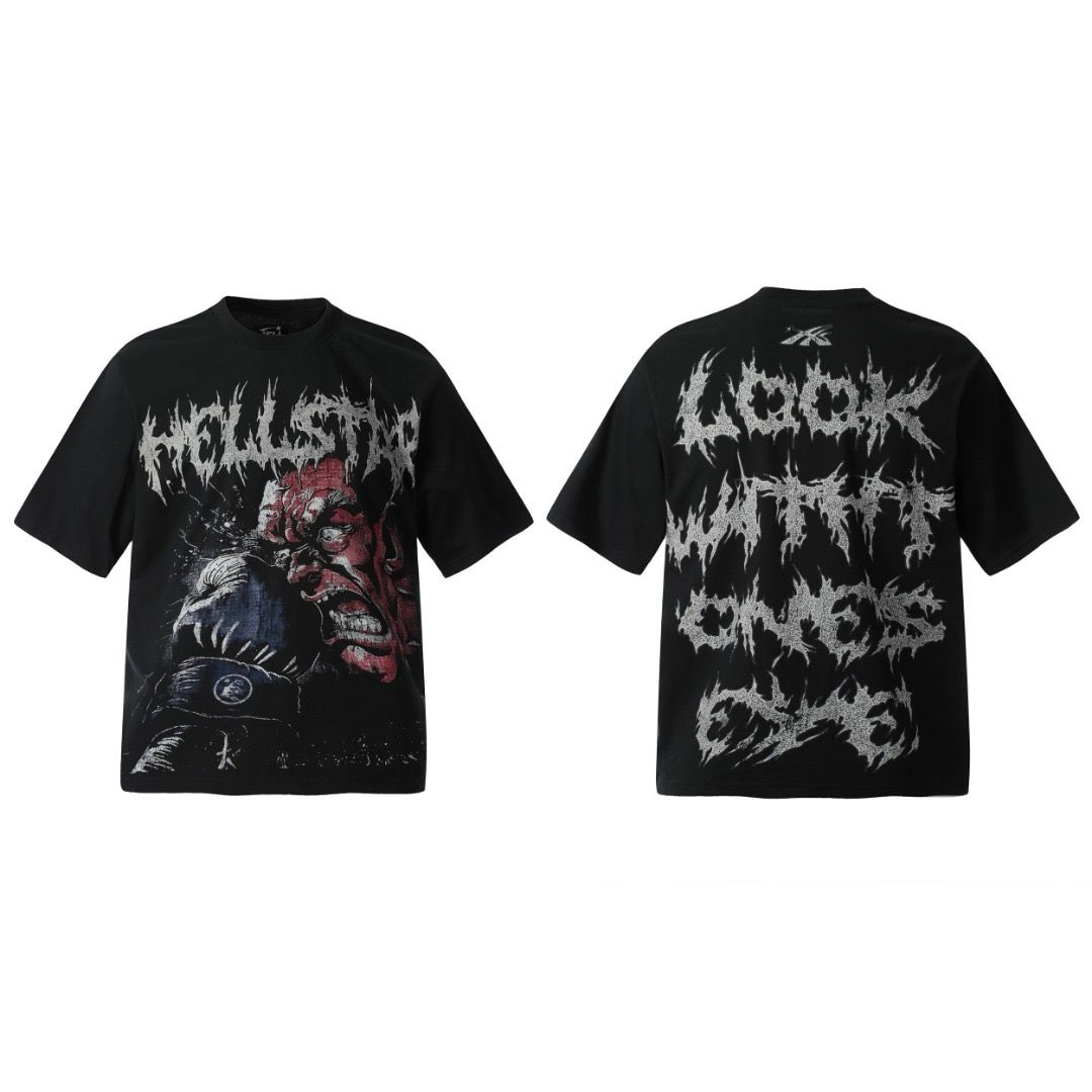 Vintage full logo printed tshirt