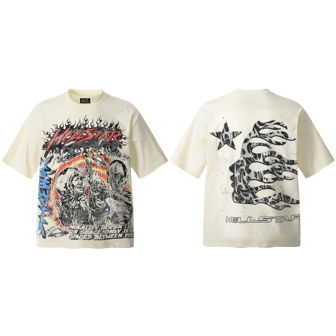 New washing colorful tshirt