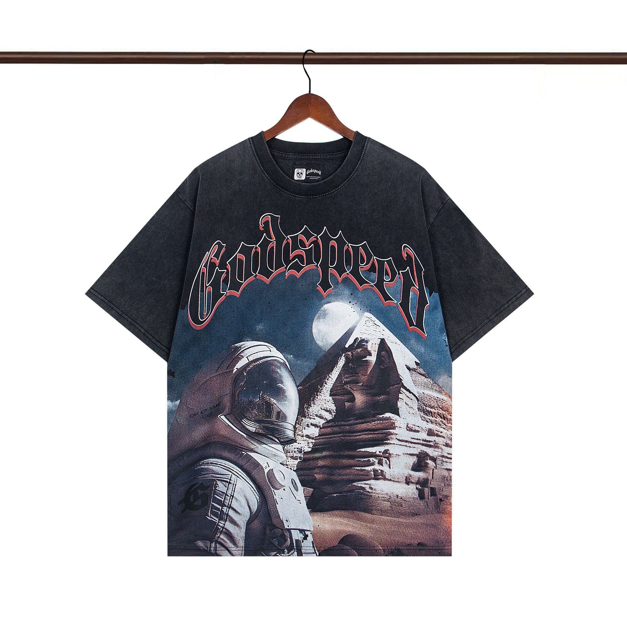 Graffiti washing color tshirt