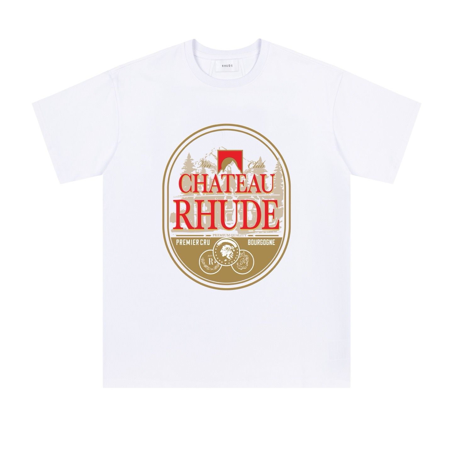 Letter printed simple tshirt