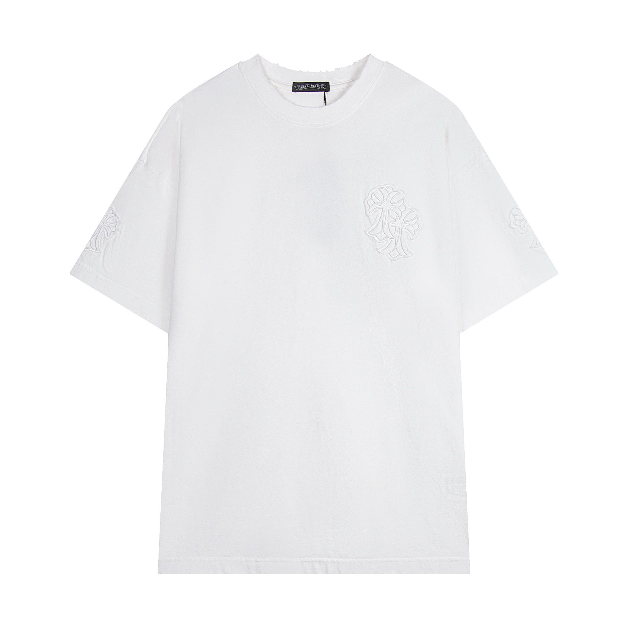New patched logo basic tshirt