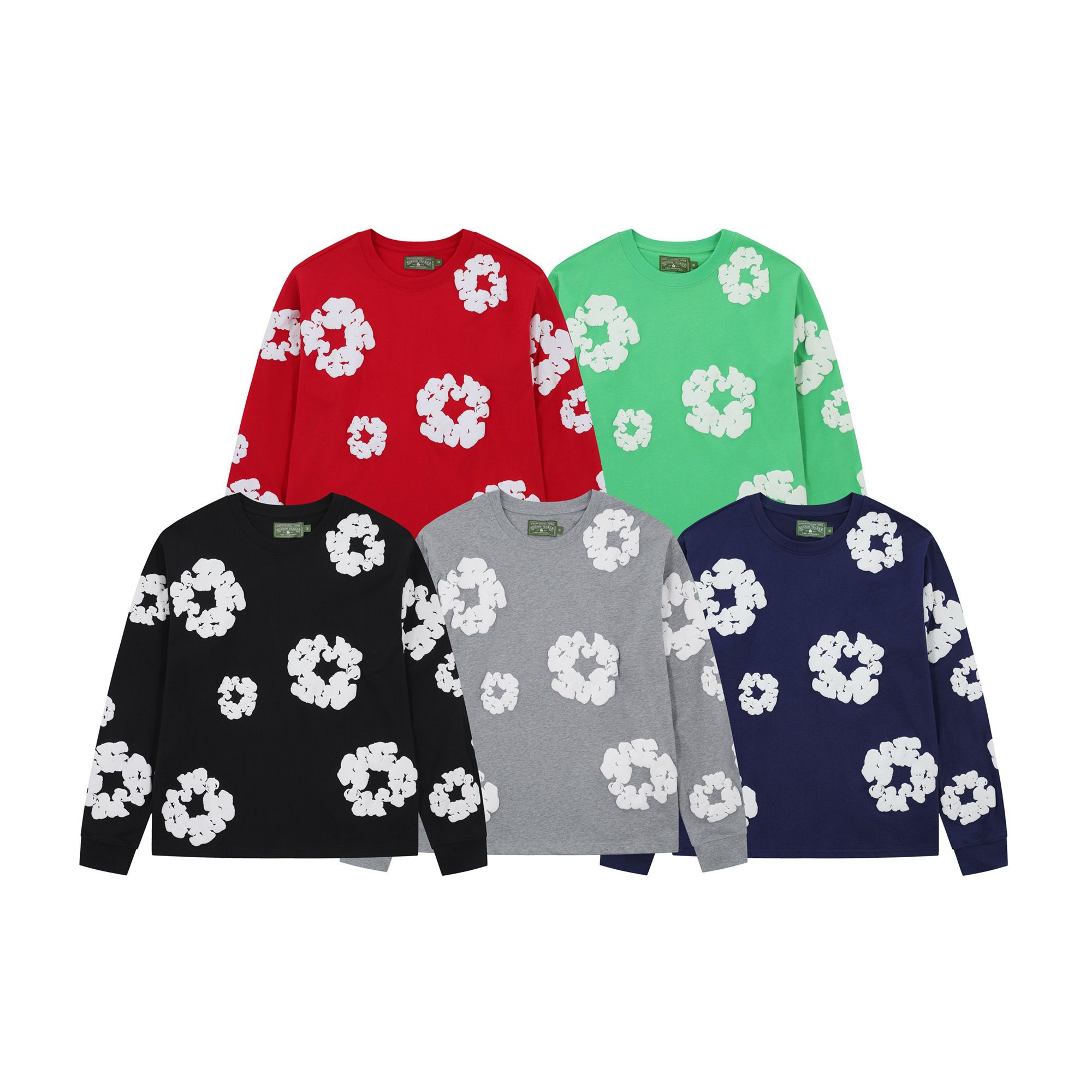 New full puff logo crewneck