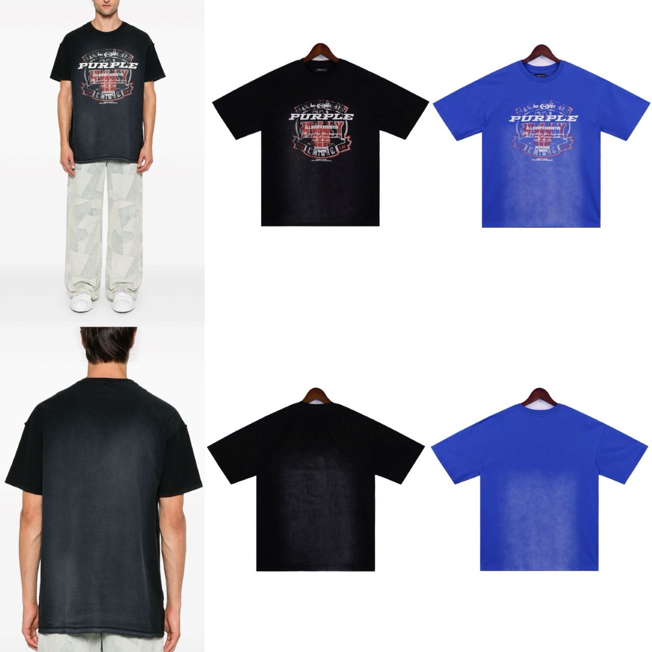 New washing color tshirt