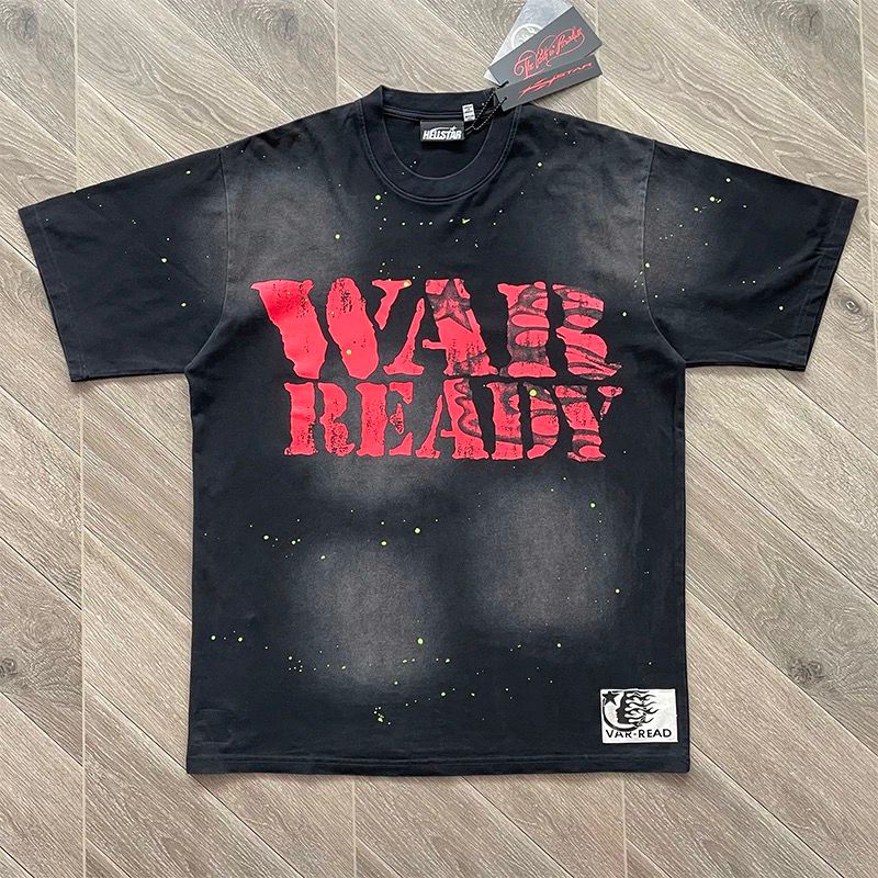 1:1 top quality washing black tshirt with NFC