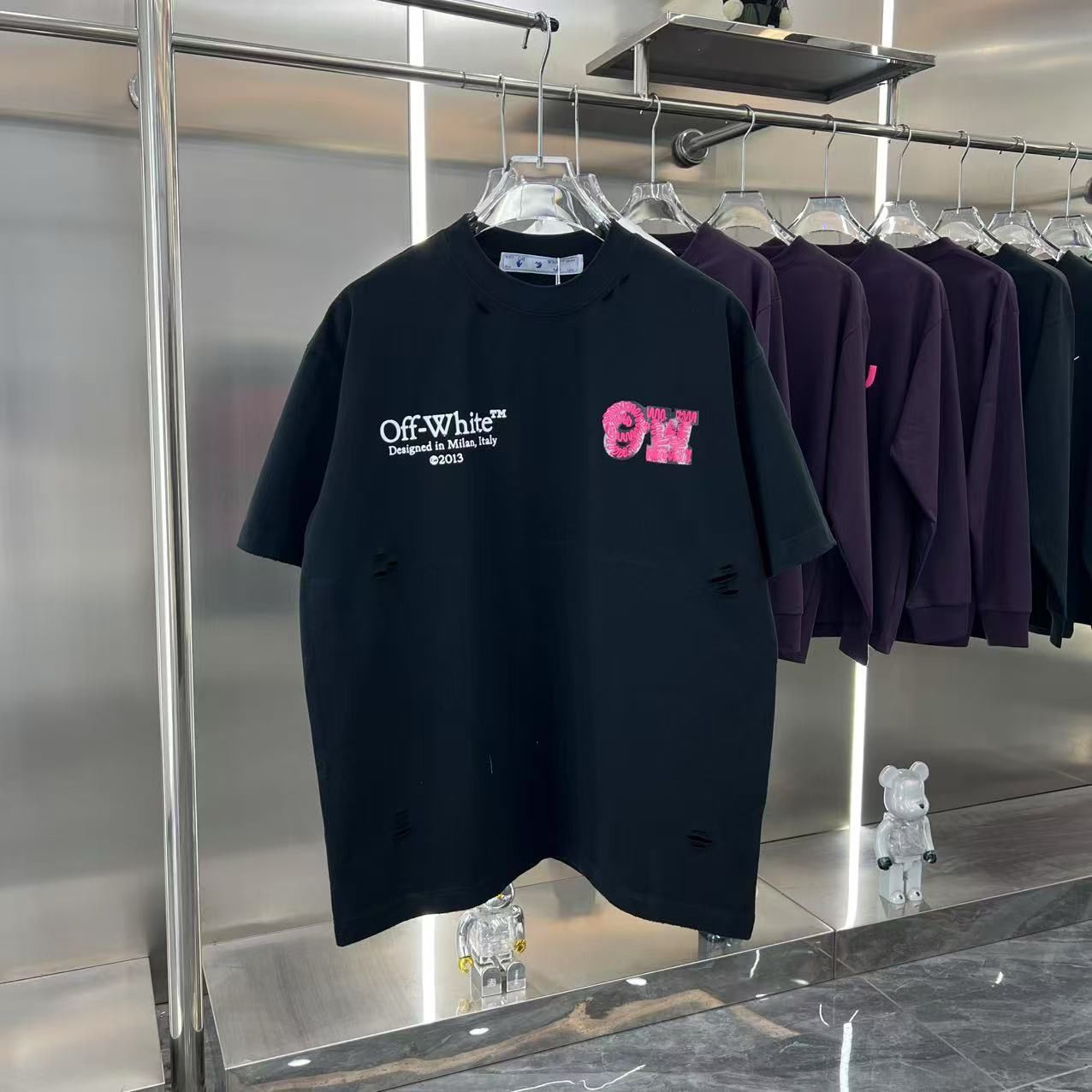 2025 New ripped puff tshirt