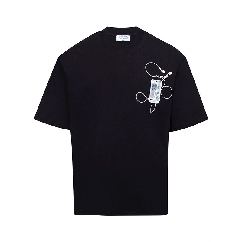 1:1 washing black oversize tshirt
