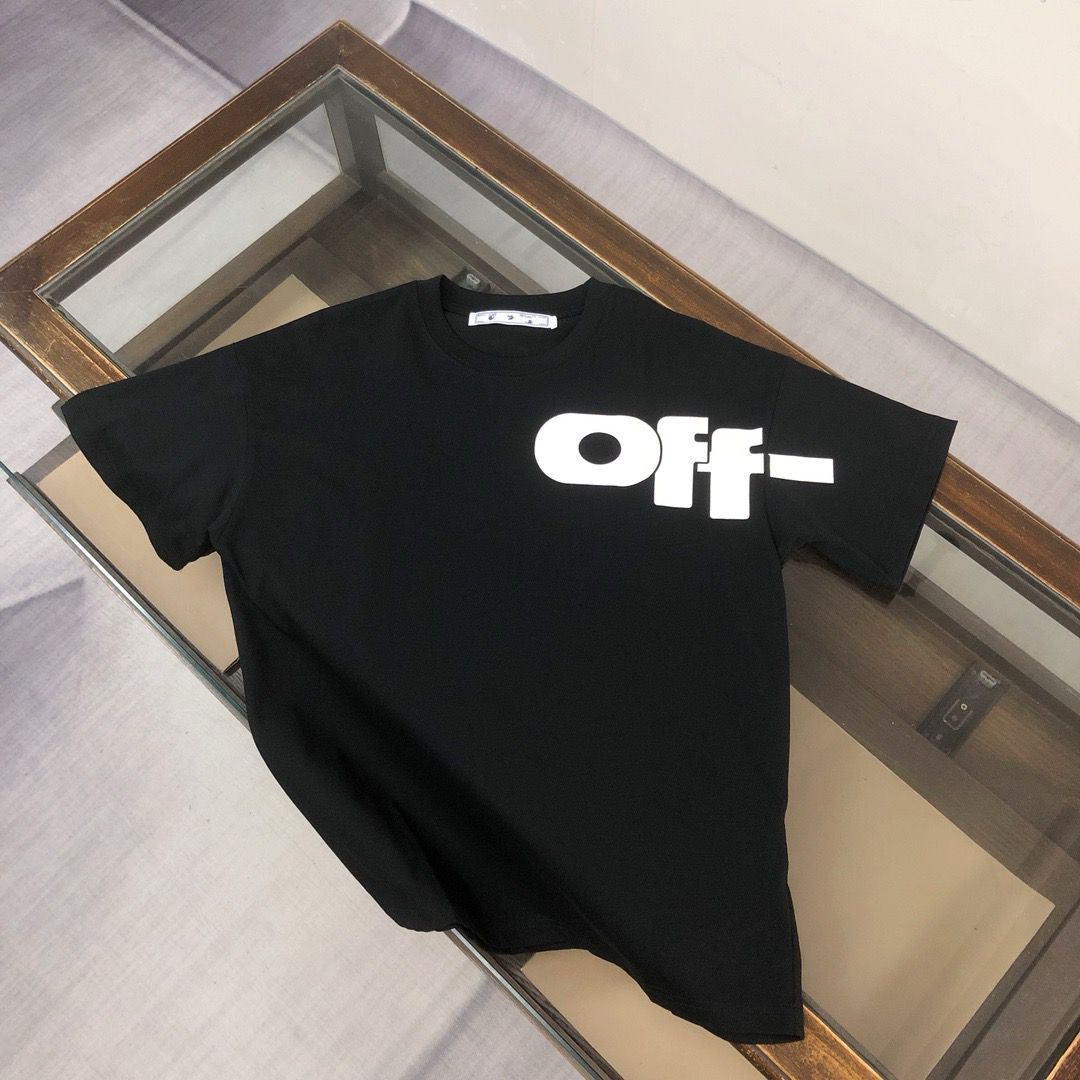 2025 New letter print oversize tshirt