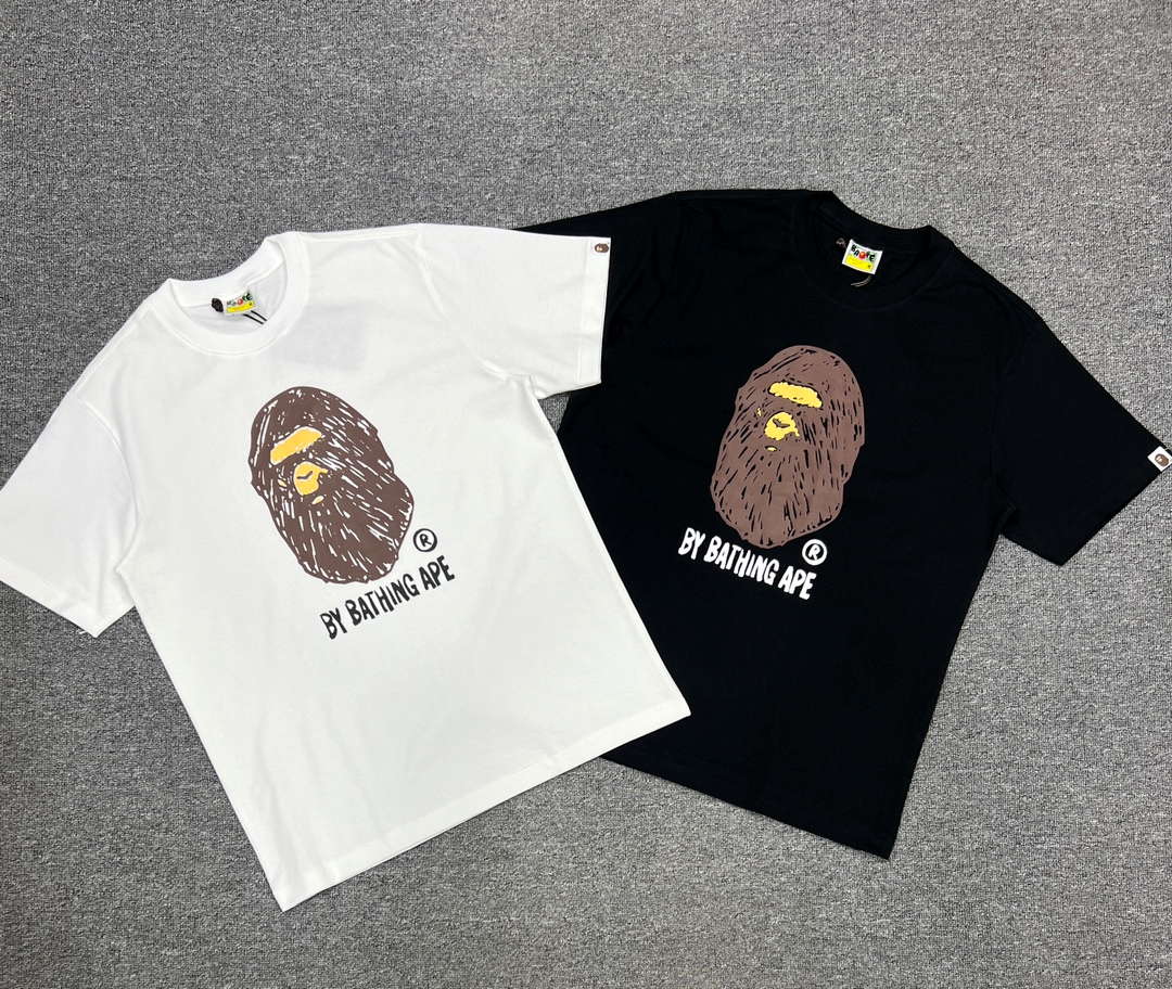 New Arrival ape fans scarf draw tshirt