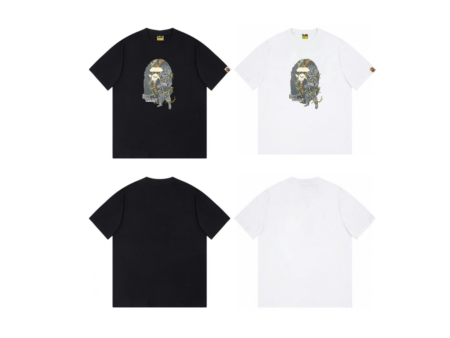 New Arrival ape Dragonball Z tshirt