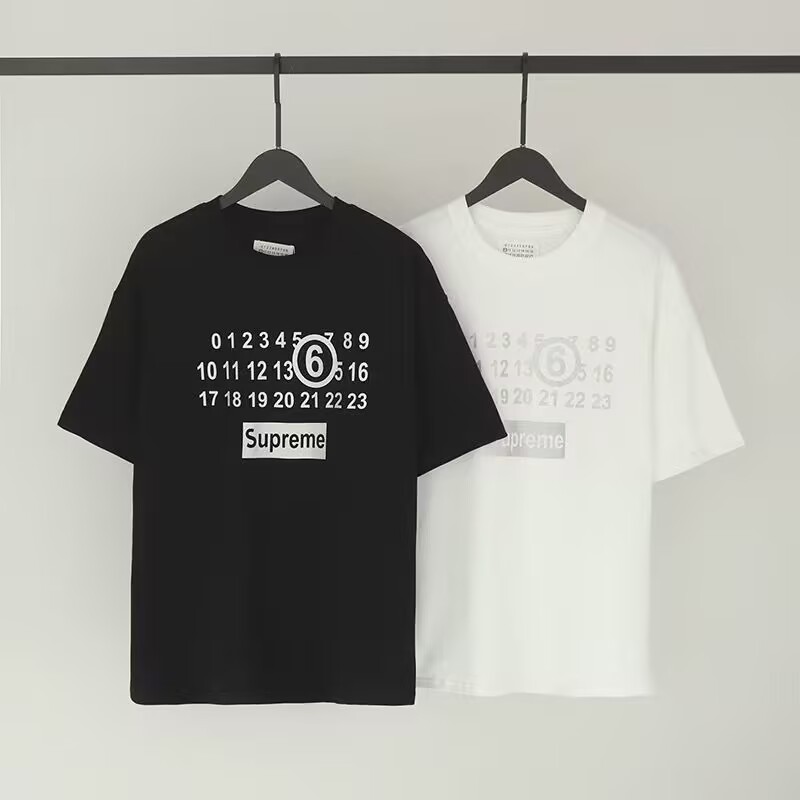 2025 new simple letter printed tshirt