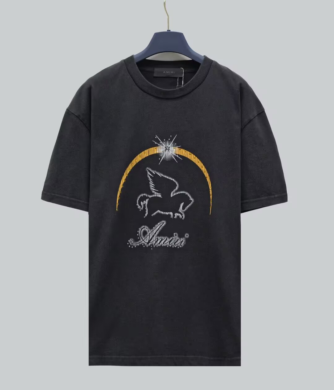 1:1 Top quality 2025 New released washing crystal tshirt