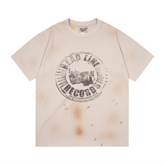 New arrival records letter tshirt