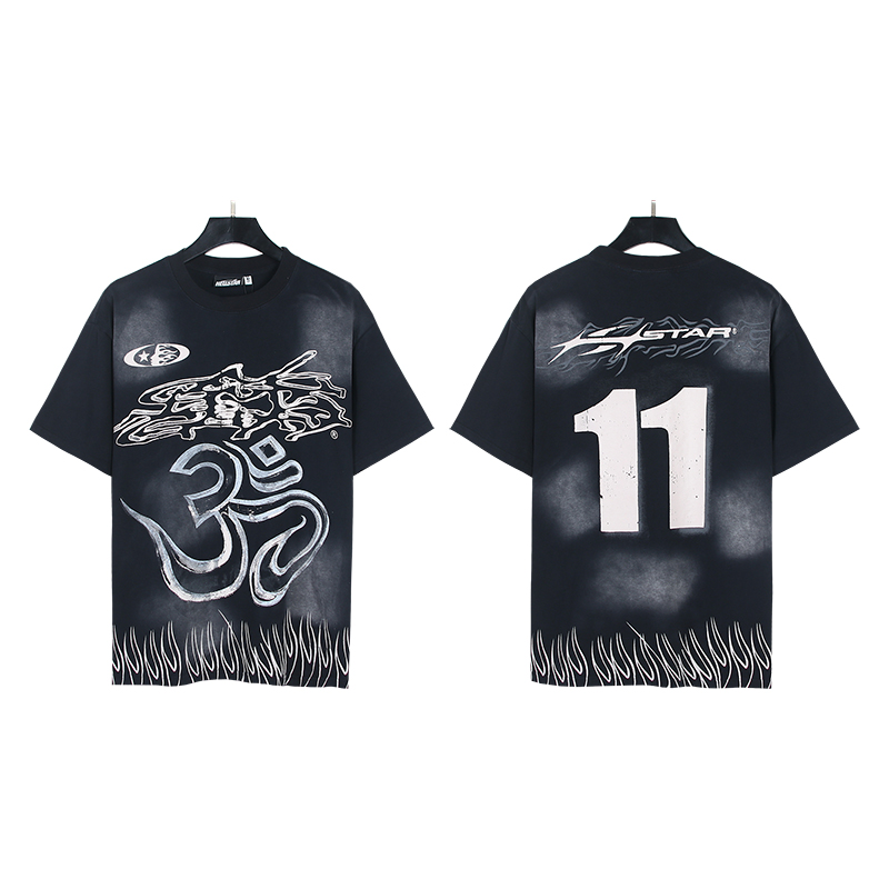 2025 new arrival HS washed color tshirt