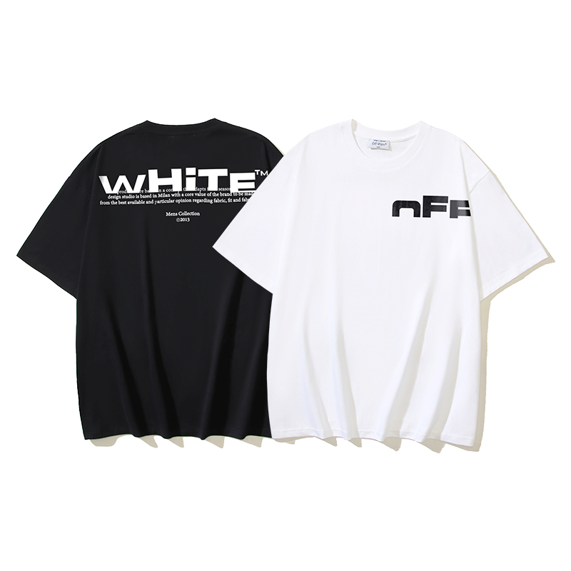 New arrival OW tshirt black and white 2 colors