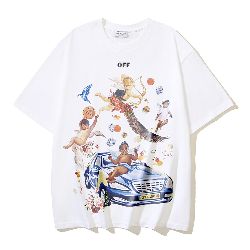New arrival angels and car tshirt