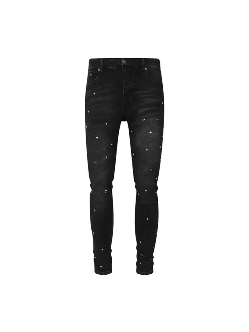 New released washing black jeans