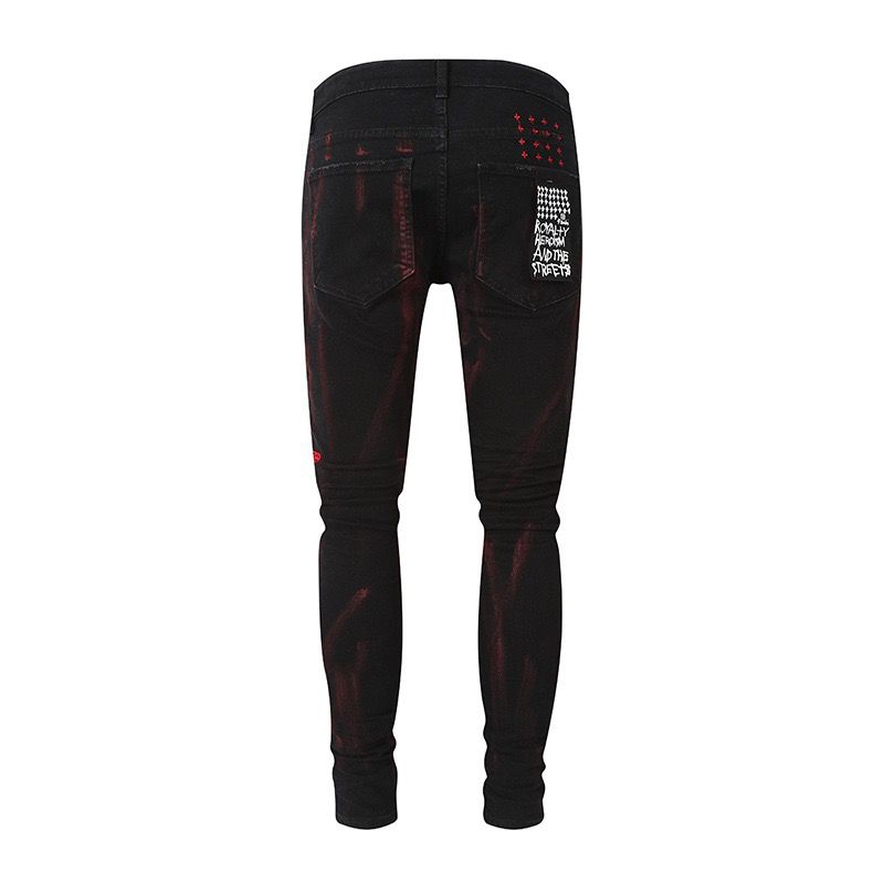 1:1 New arrival washing wine jeans