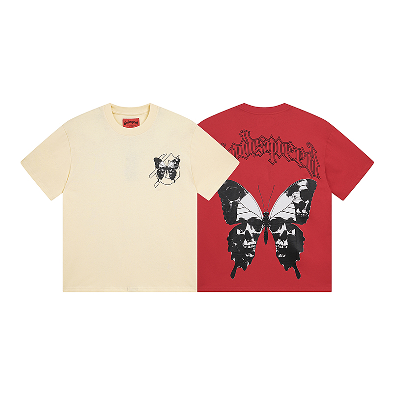 2025 new arrival butterfly tshirt 2 colors
