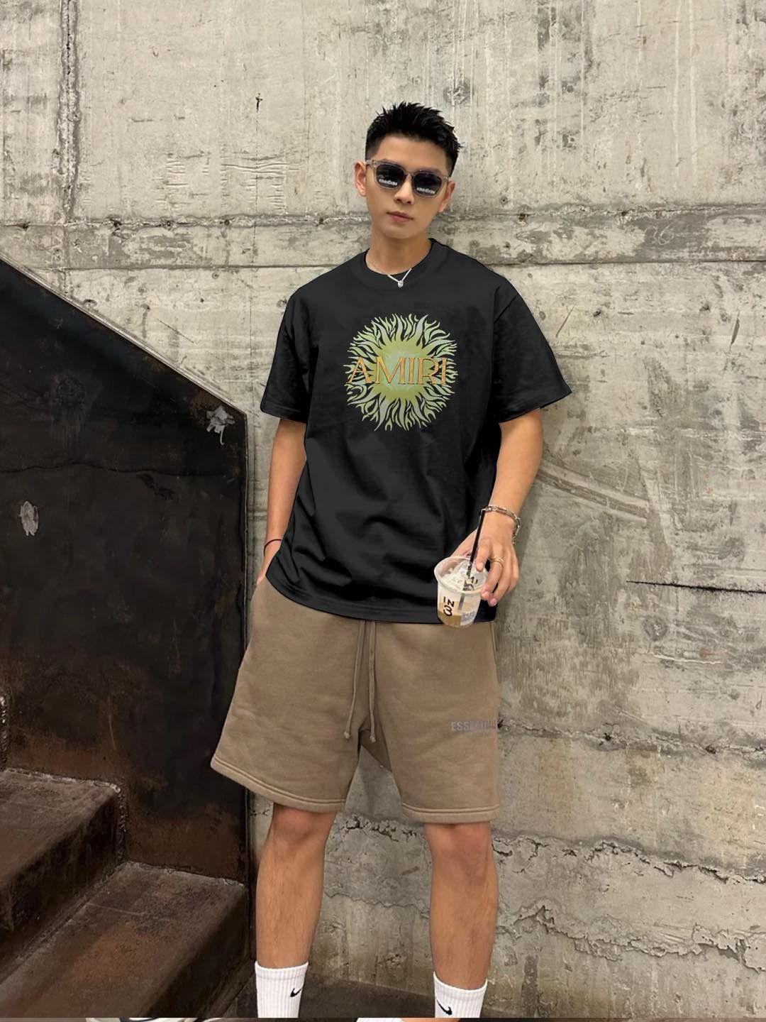 2025 1:1 top version New released sun print tshirt