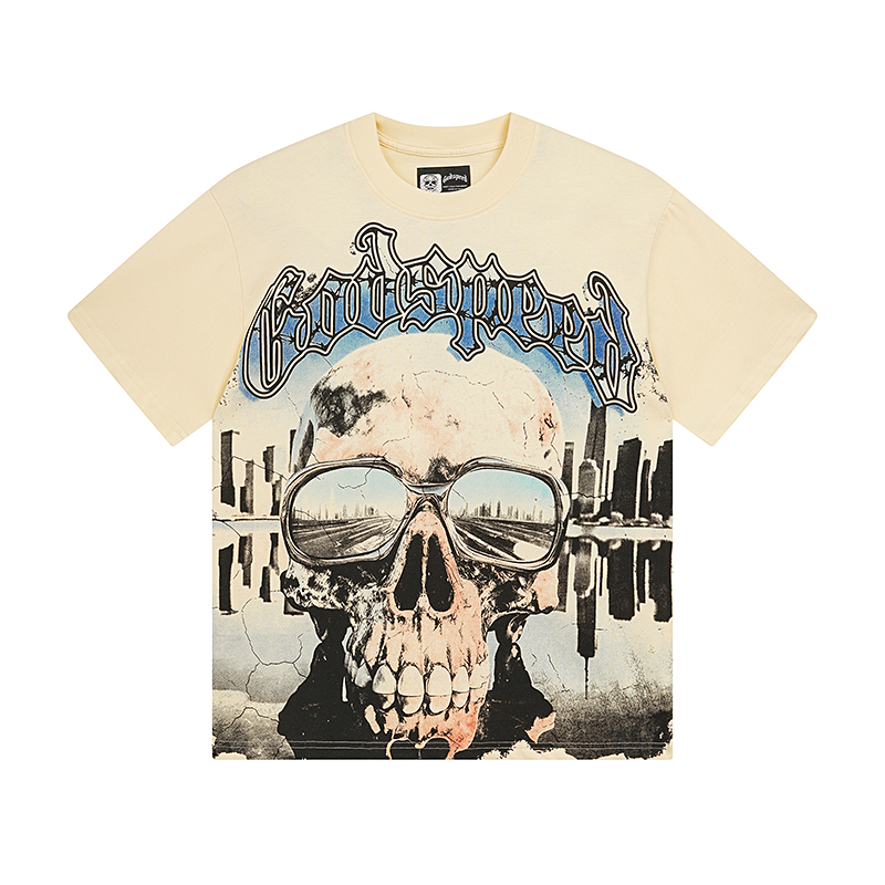 2025 new arrival glasses skeloton tshirt