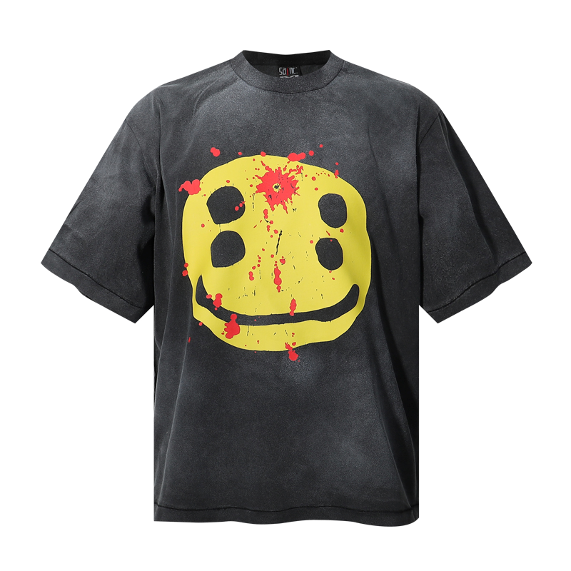 2025 new arrival CPFM x Saint Michael “Smiley” Tee