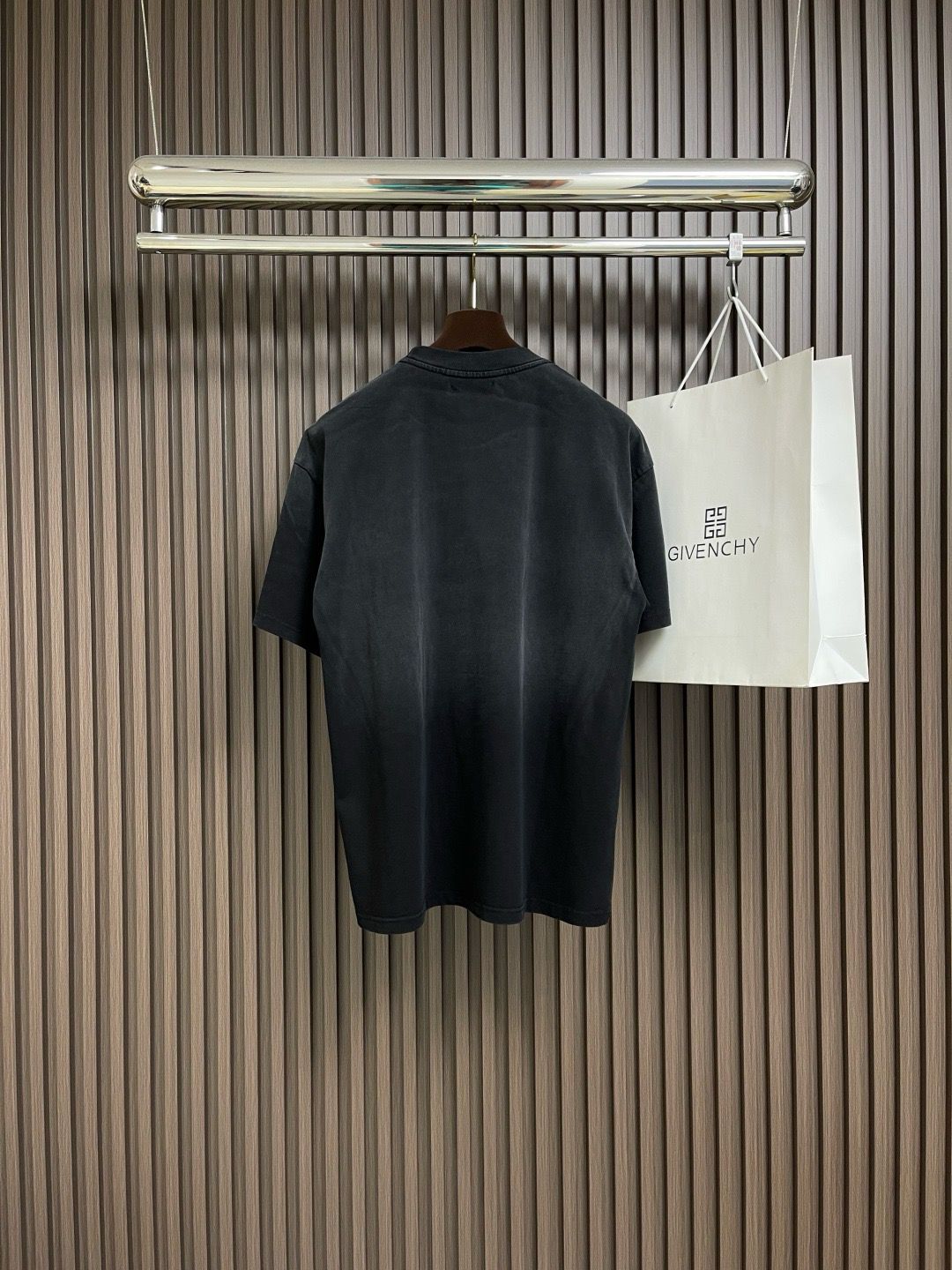 1:1 2025 new top version washing black tshirt