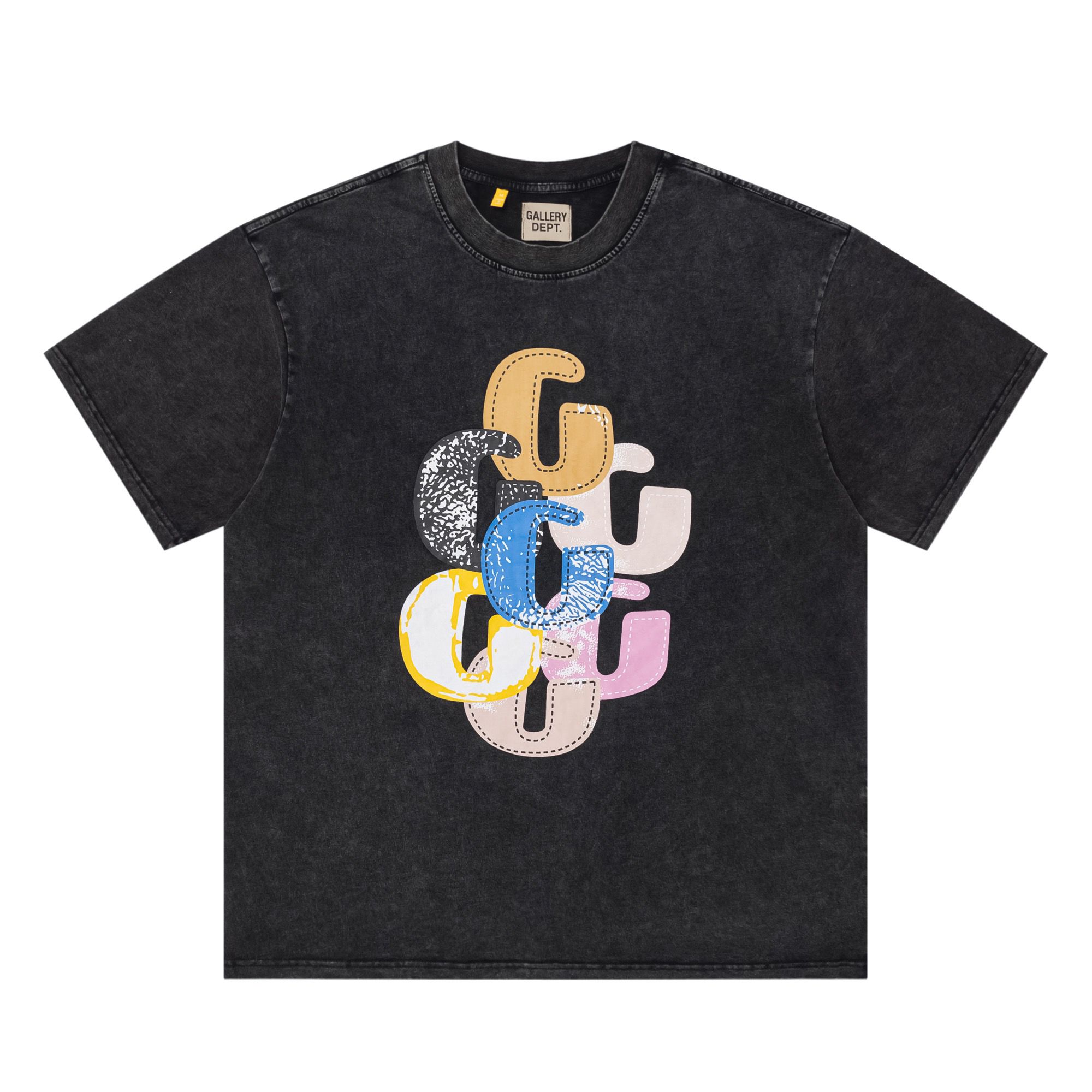 2025 New washing black high quality tshirt