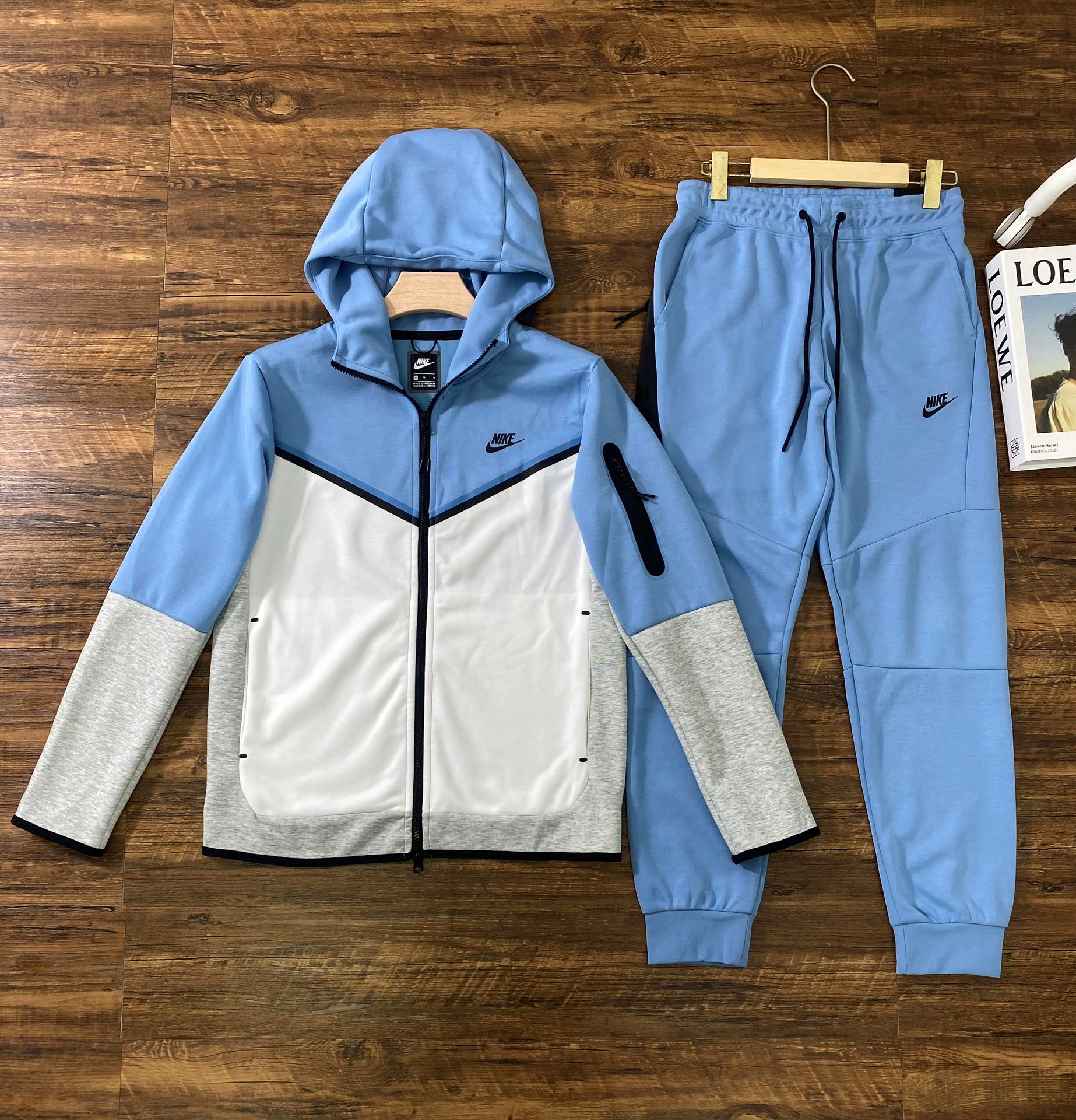 New tech fleece Windrunner jacket jacket set
