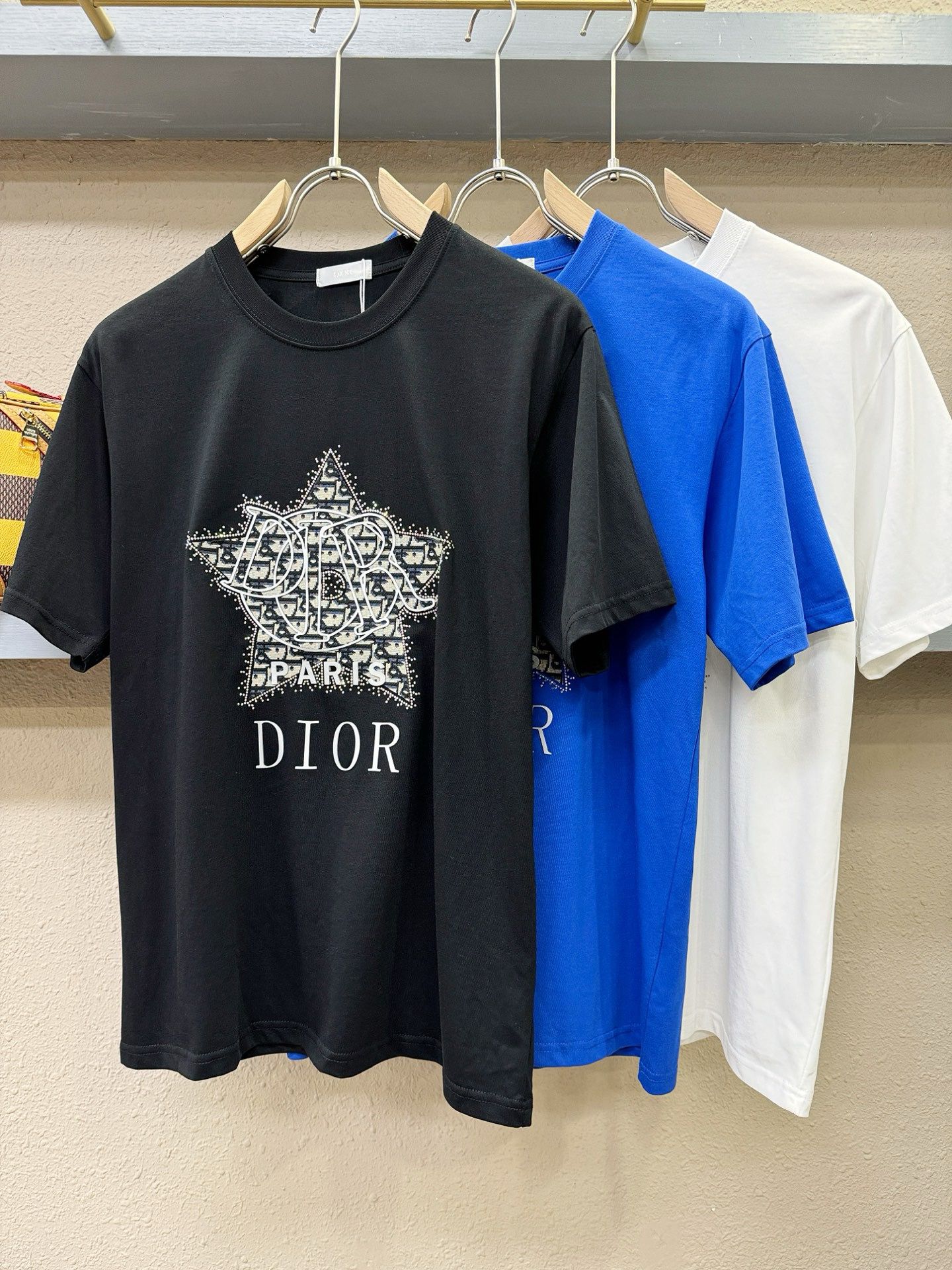 2025 New patched rhinestone tshirt