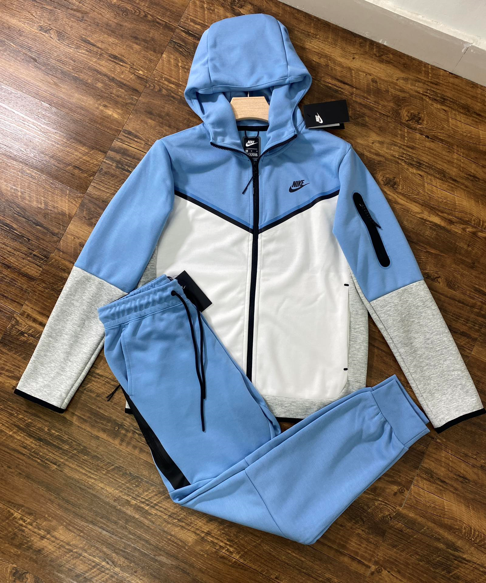 New tech fleece Windrunner jacket jacket set
