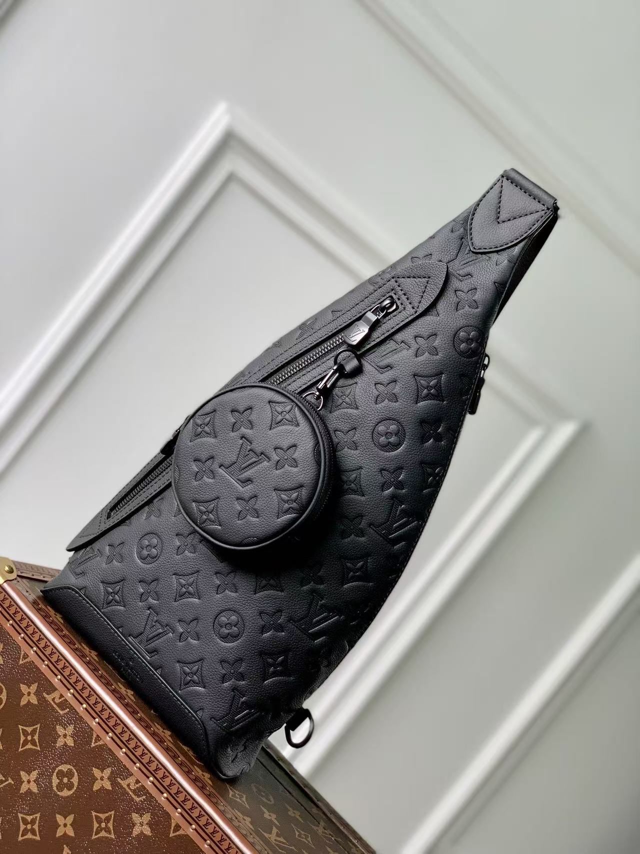 1:1 top quality black bag
