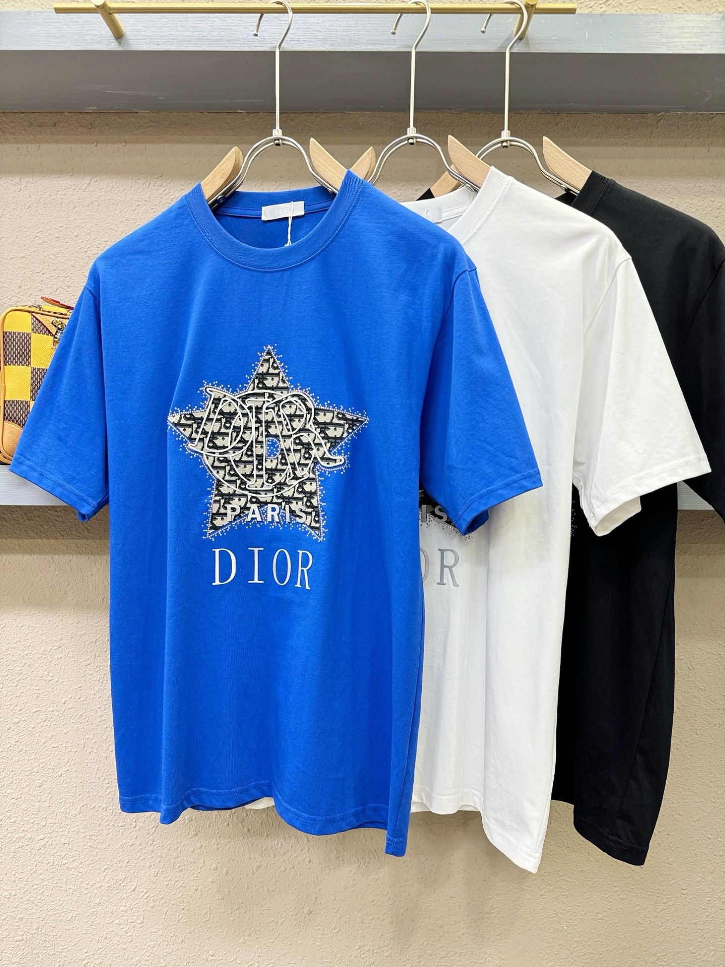 2025 New patched rhinestone tshirt