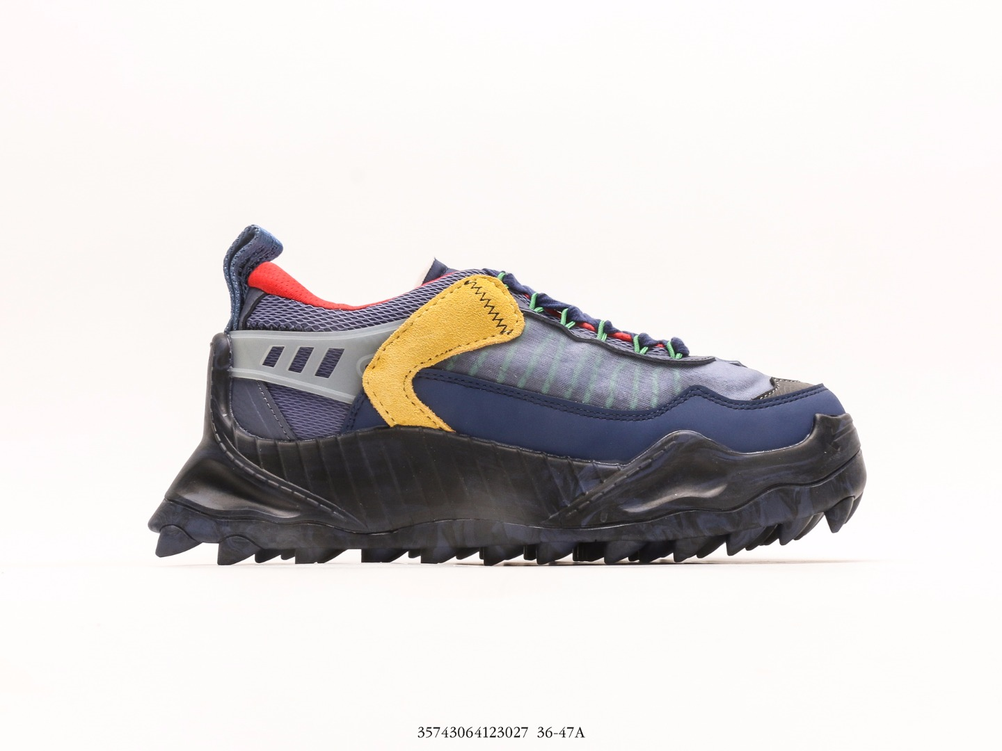 New arrival OW cross arrow Casual hiking sneakers