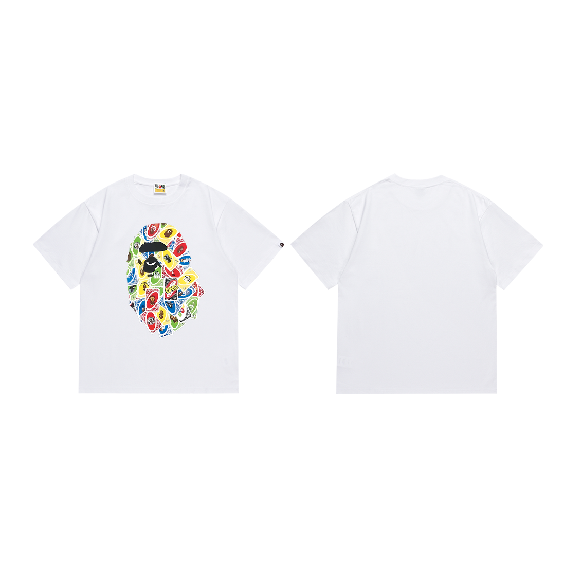 New cotton tee Poker printing 2 colors