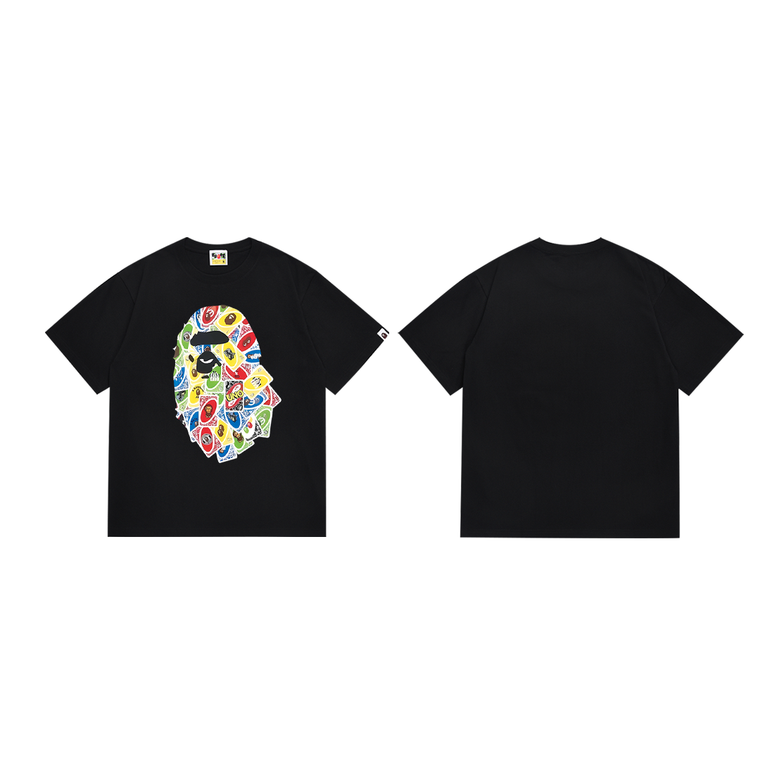 New cotton tee Poker printing 2 colors