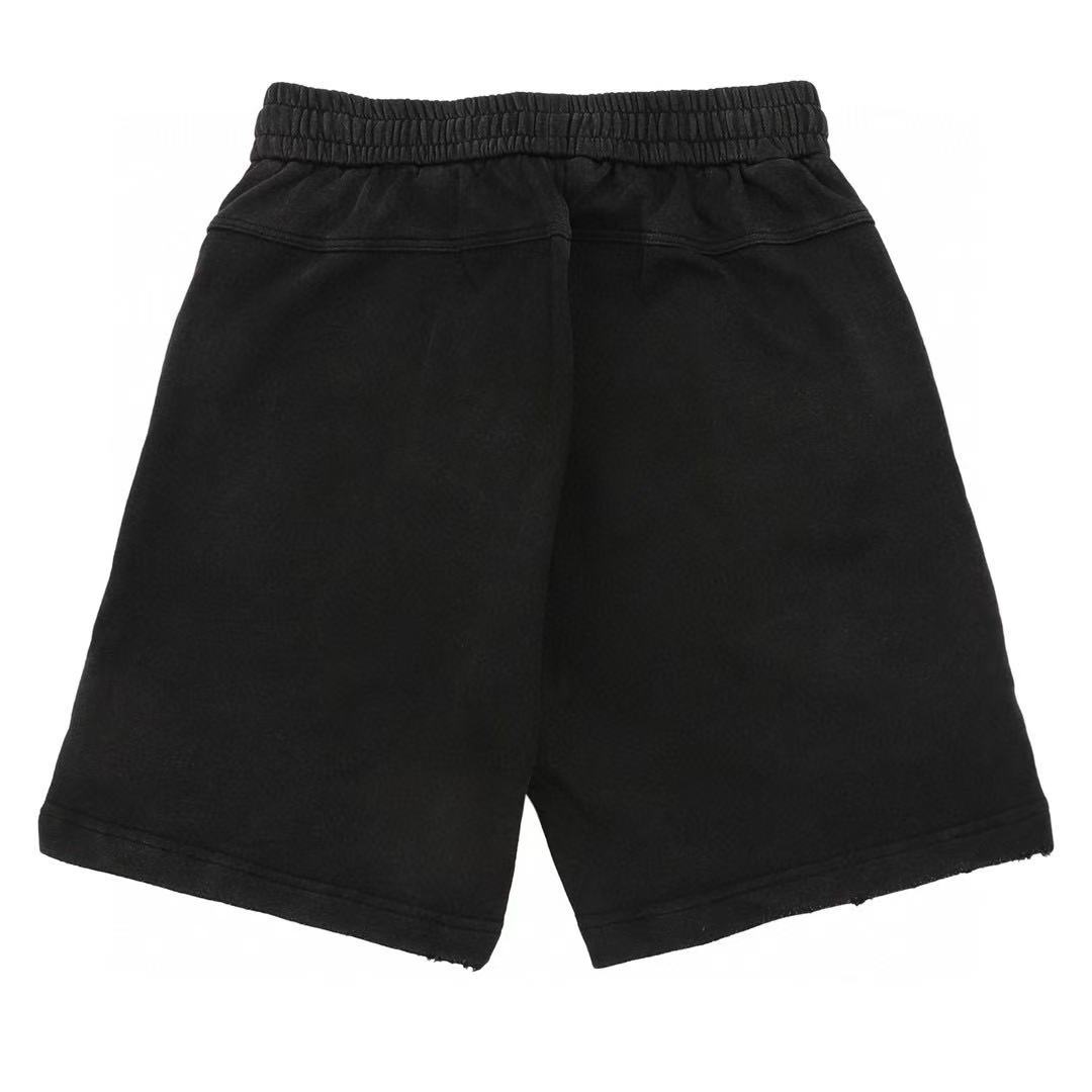 1:1 washing black simple short