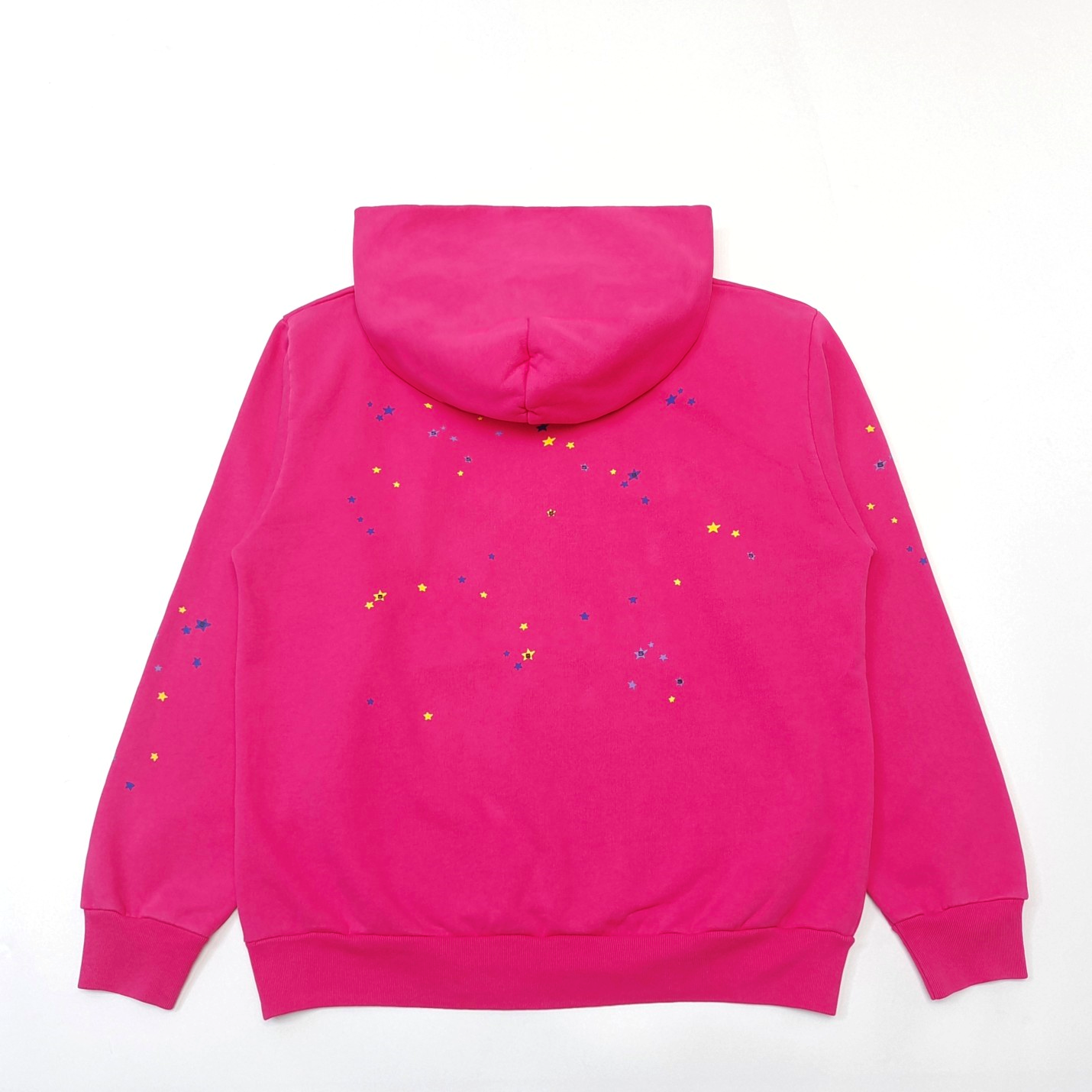 1:1 new pink hoodie spider letter