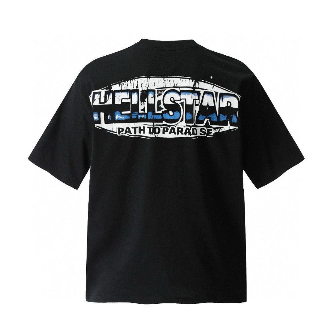 New released washing black tshirt