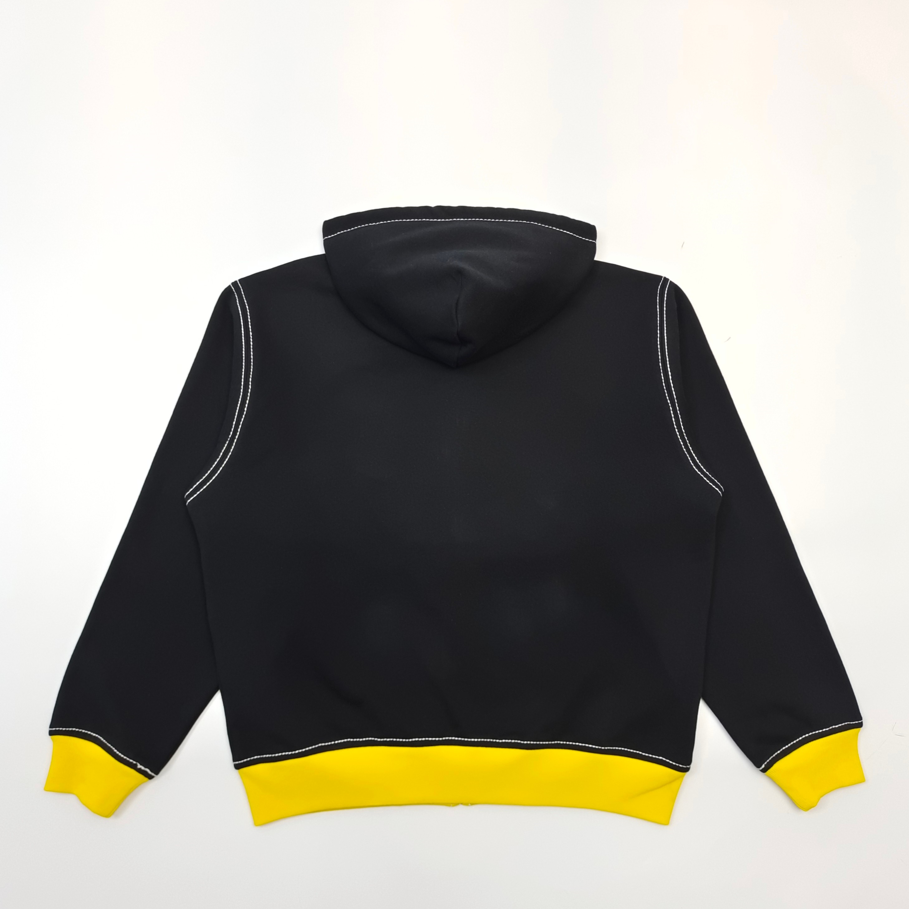 SS25 1:1 new release black and yellow zip hoodie