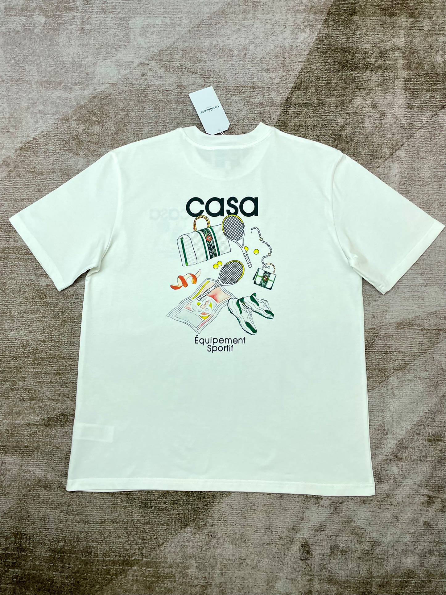 1:1 top quality cotton short bag tshirt