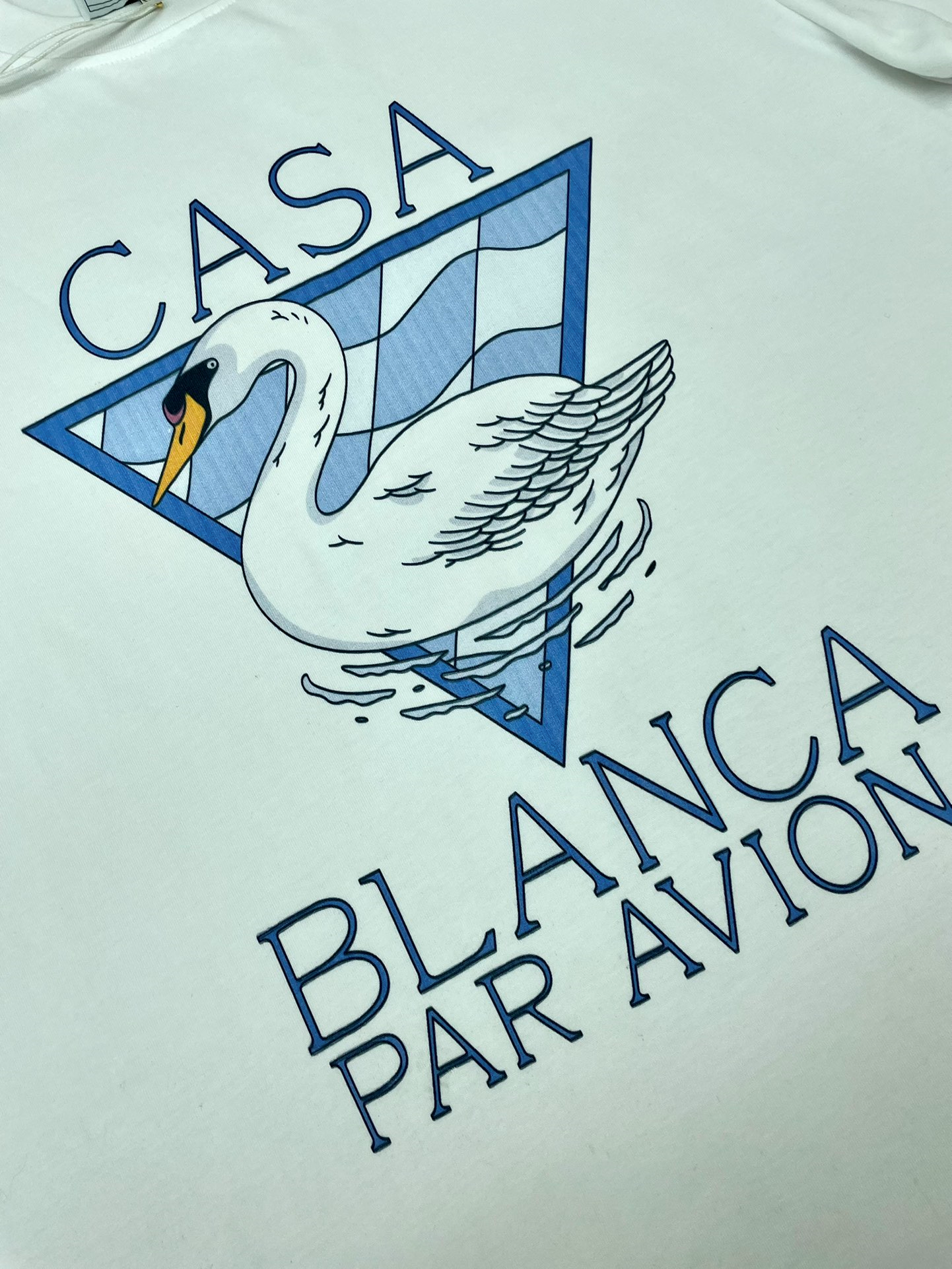 1:1 top quality swan short tshirt