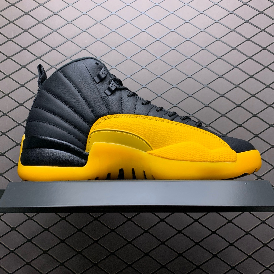 New release AJ12 yellow and black
