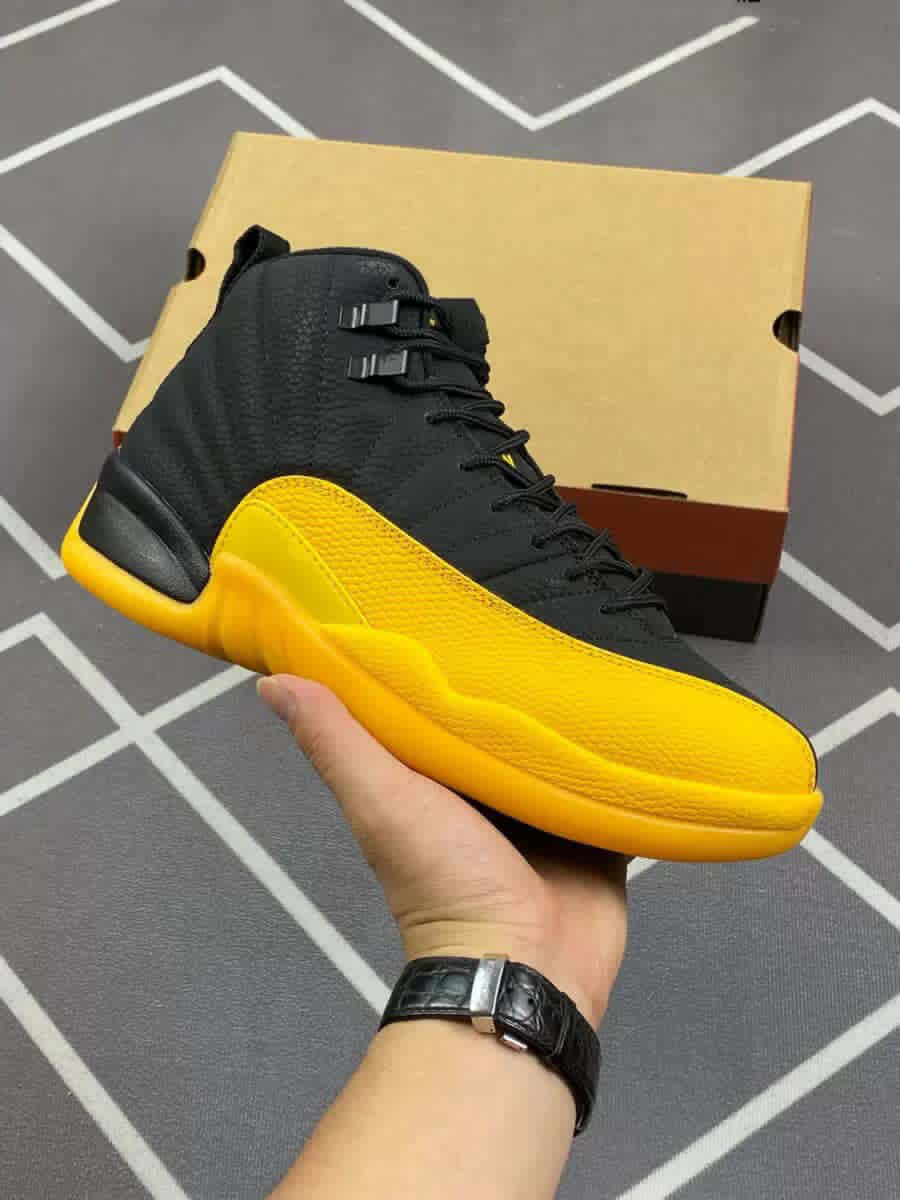 New release AJ12 yellow and black
