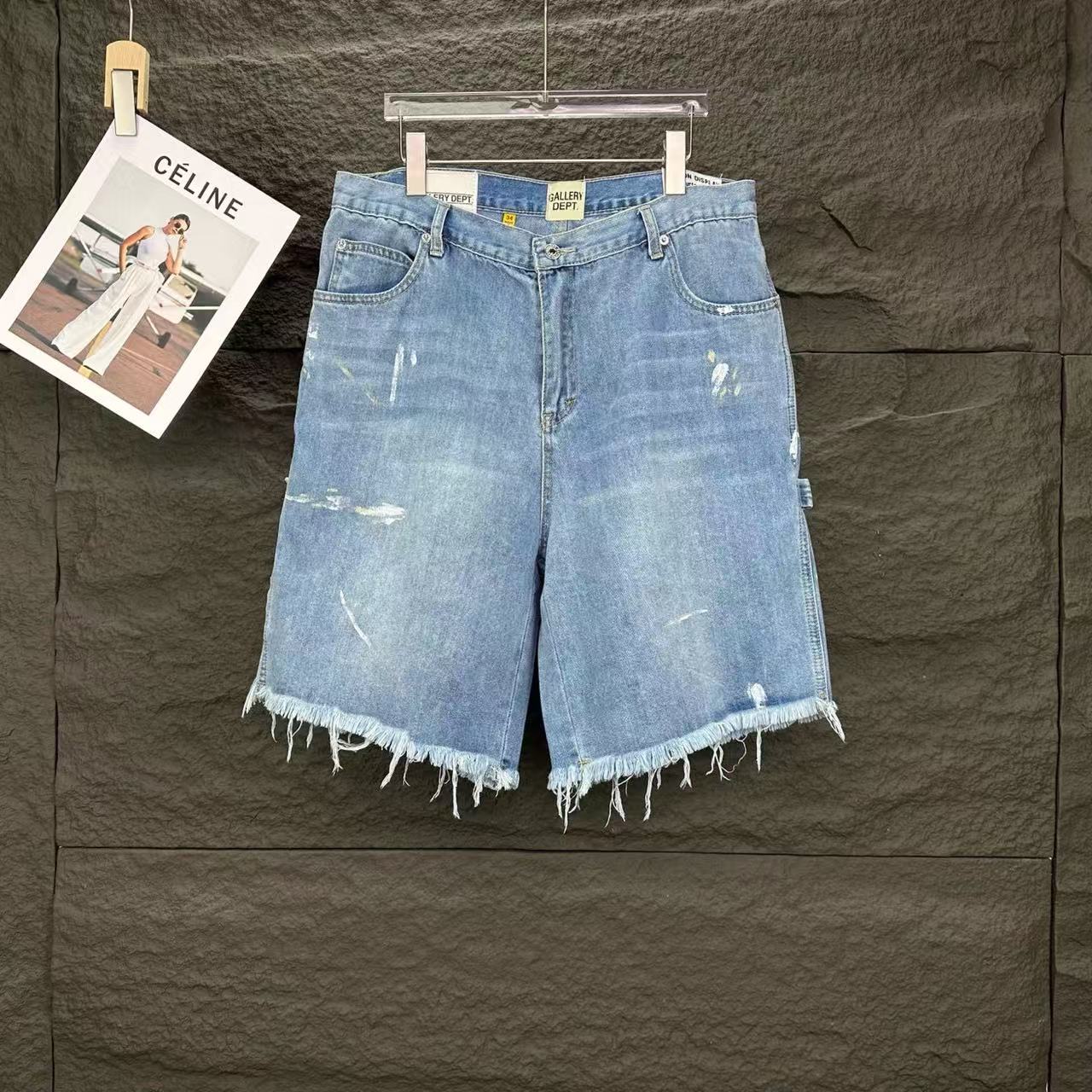 2025 GD patch denim short