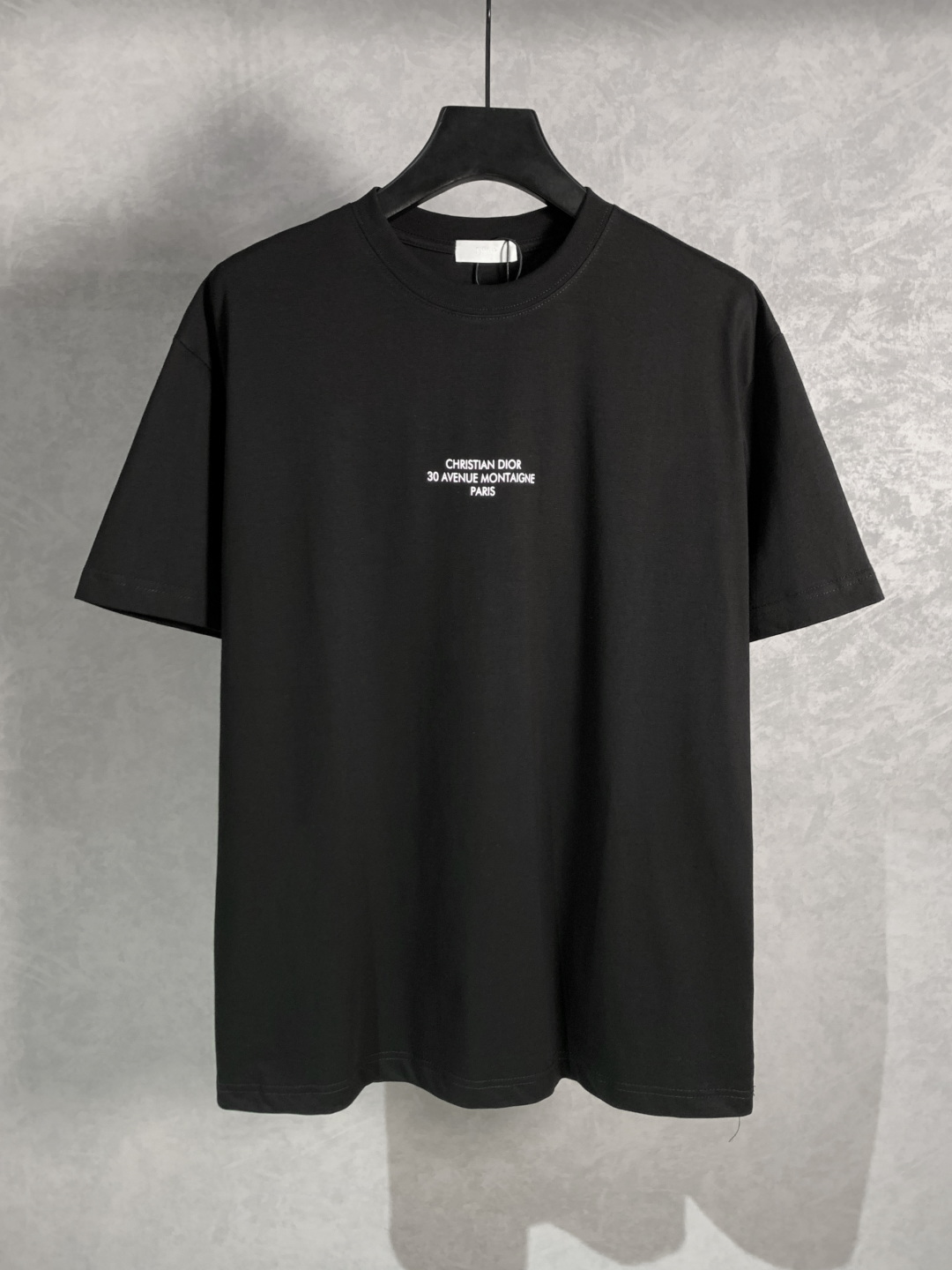 New lettered round-neck short-sleeved T-shirt